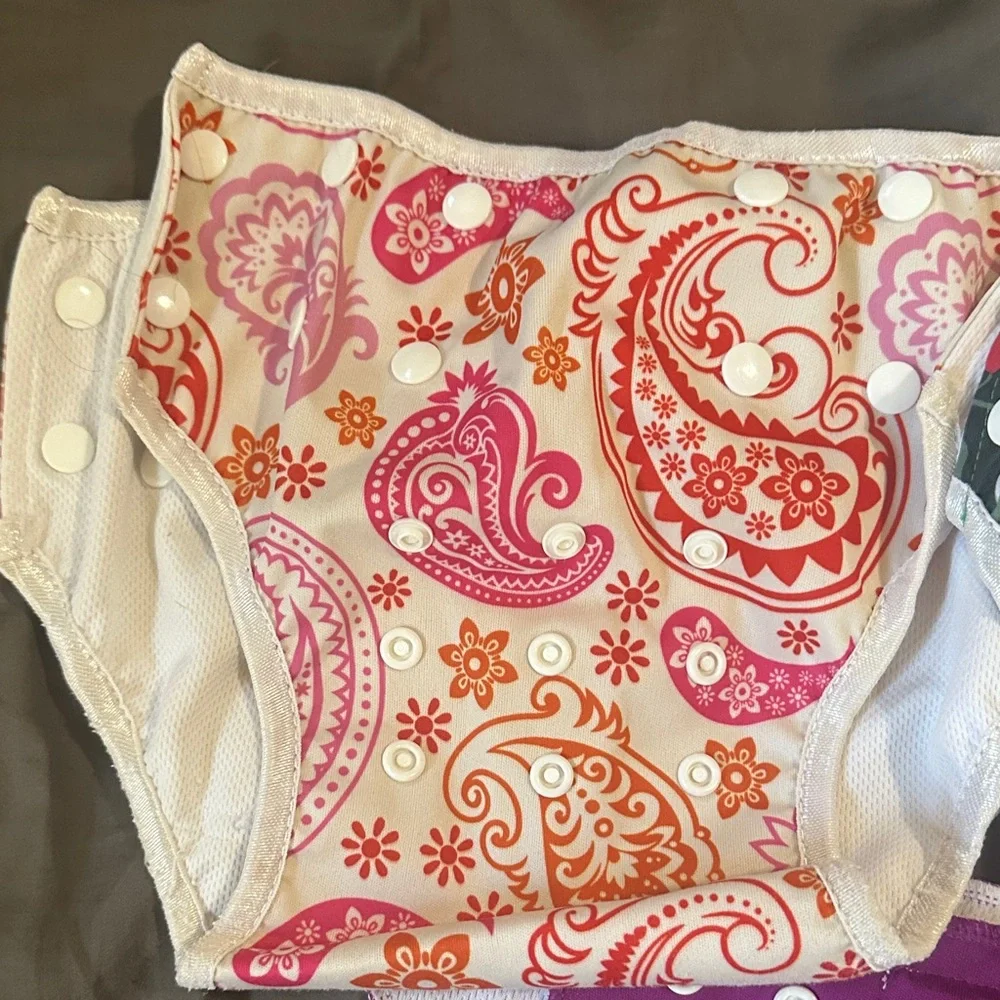 Floral and Paisley Kids Reusable Diaper Covers
